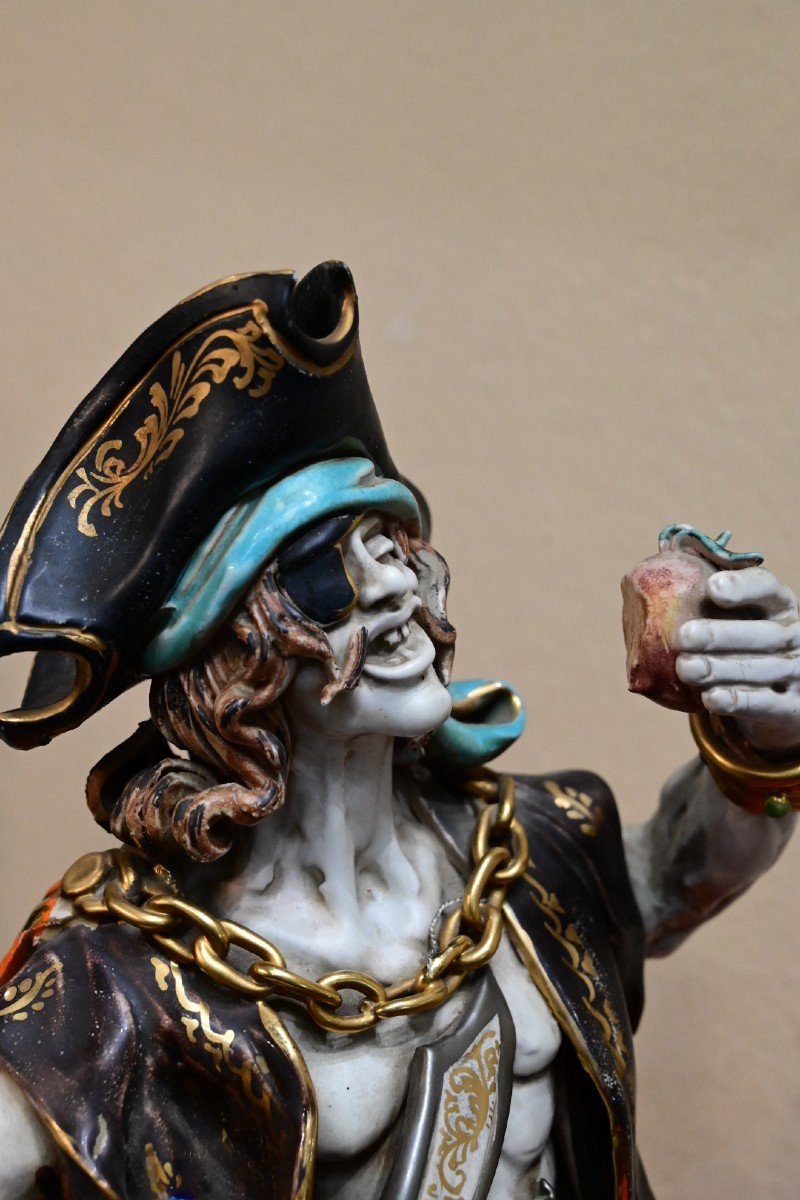 Paolo Marioni - Pirate En Céramique-photo-2
